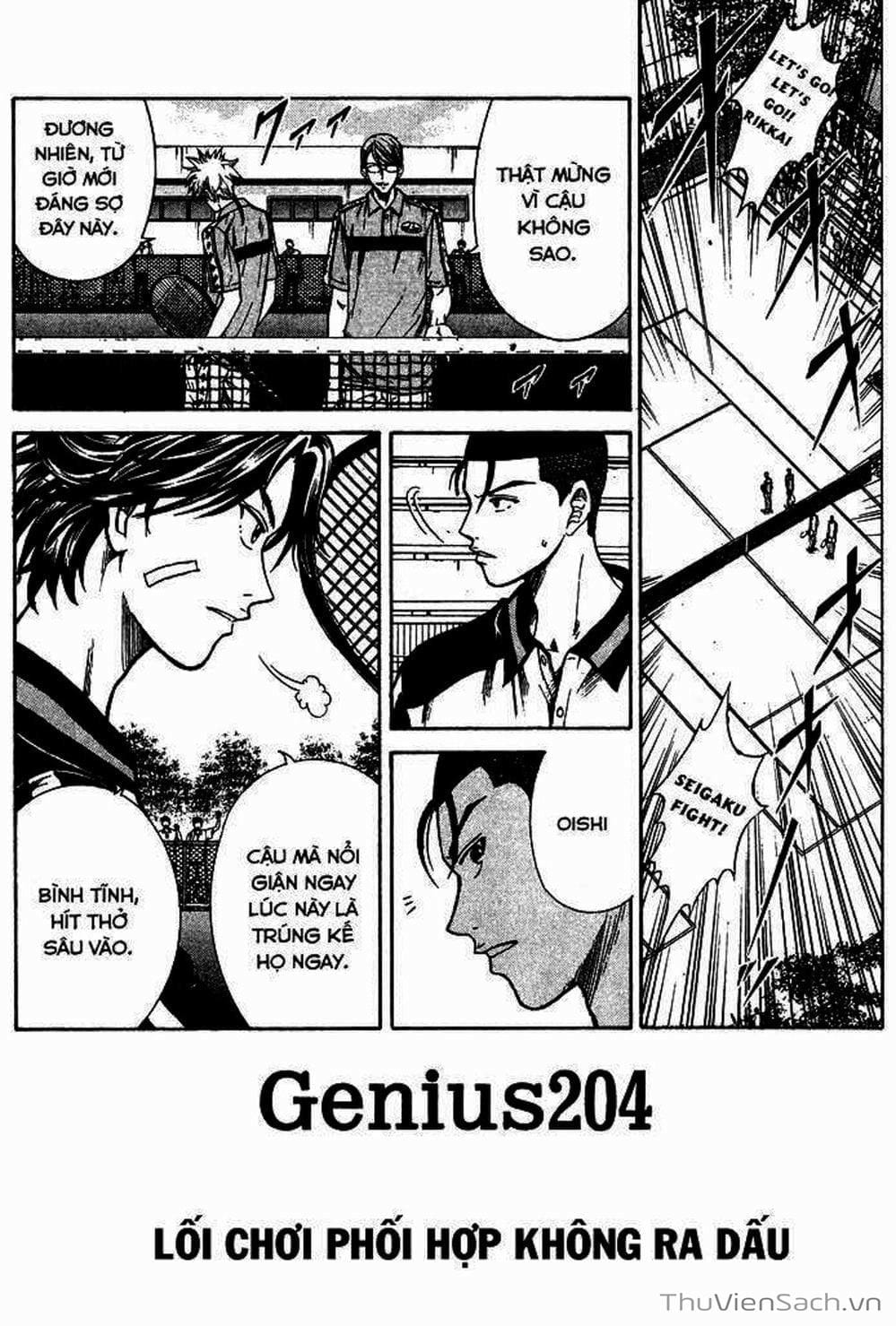 Truyện Tranh Hoàng Tử Tennis - Prince Of Tennis trang 3