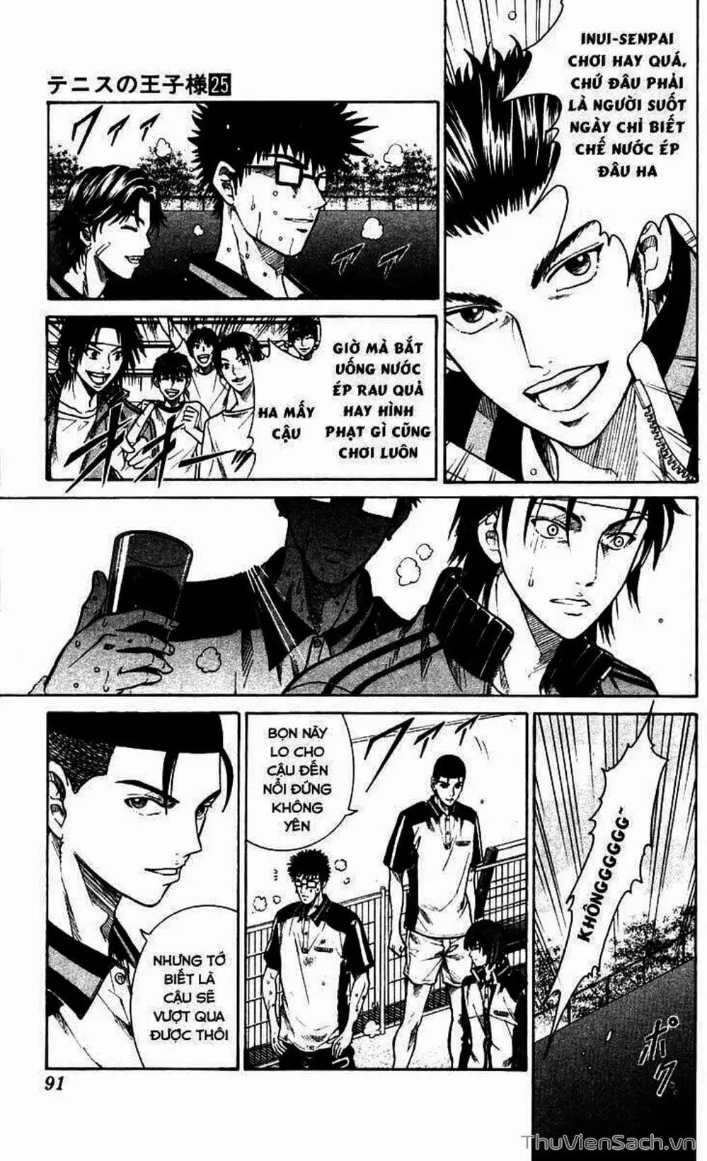 Truyện Tranh Hoàng Tử Tennis - Prince Of Tennis trang 3