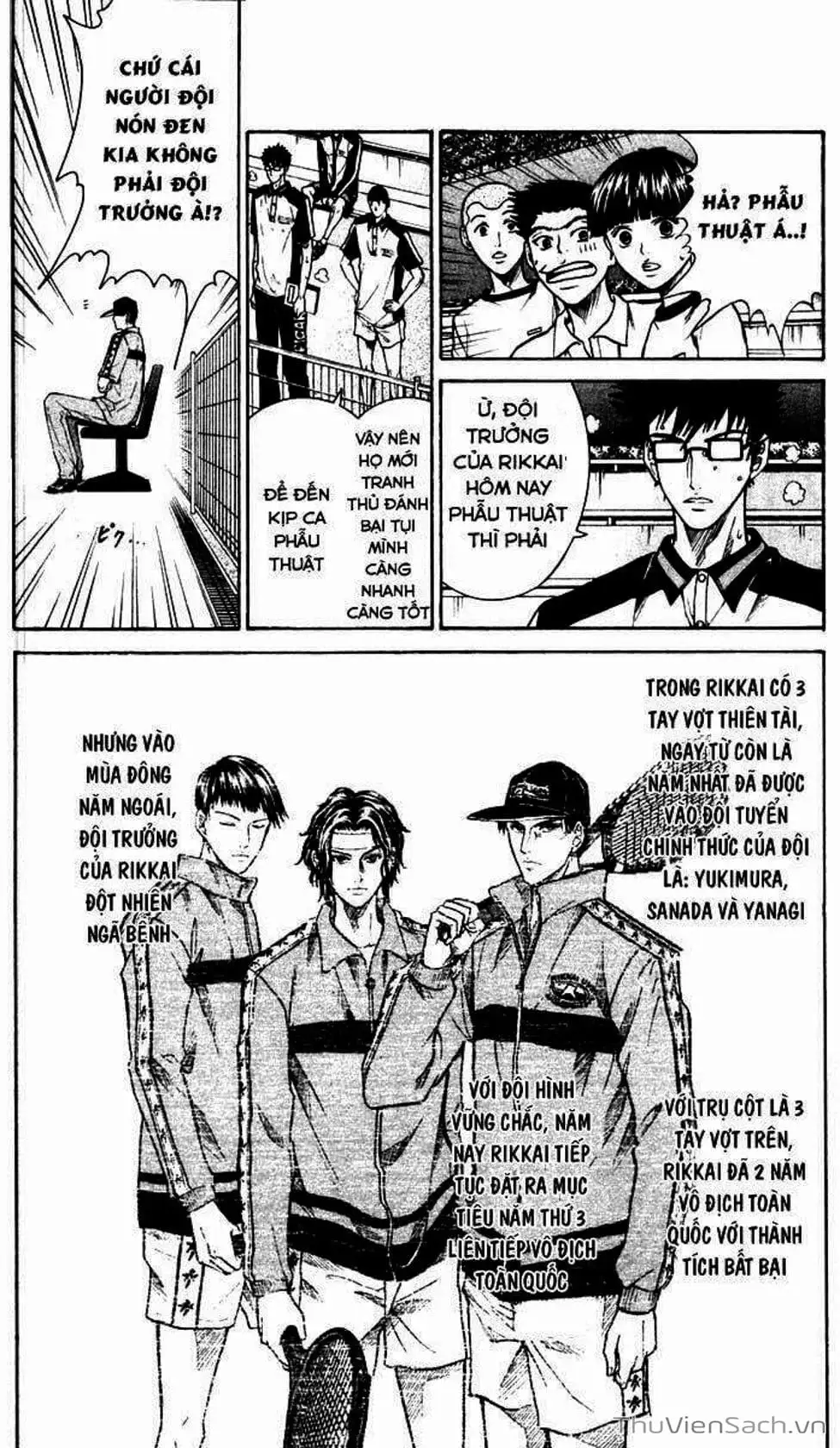 Truyện Tranh Hoàng Tử Tennis - Prince Of Tennis trang 3