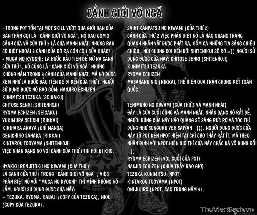 Truyện Tranh Hoàng Tử Tennis - Prince Of Tennis trang 3