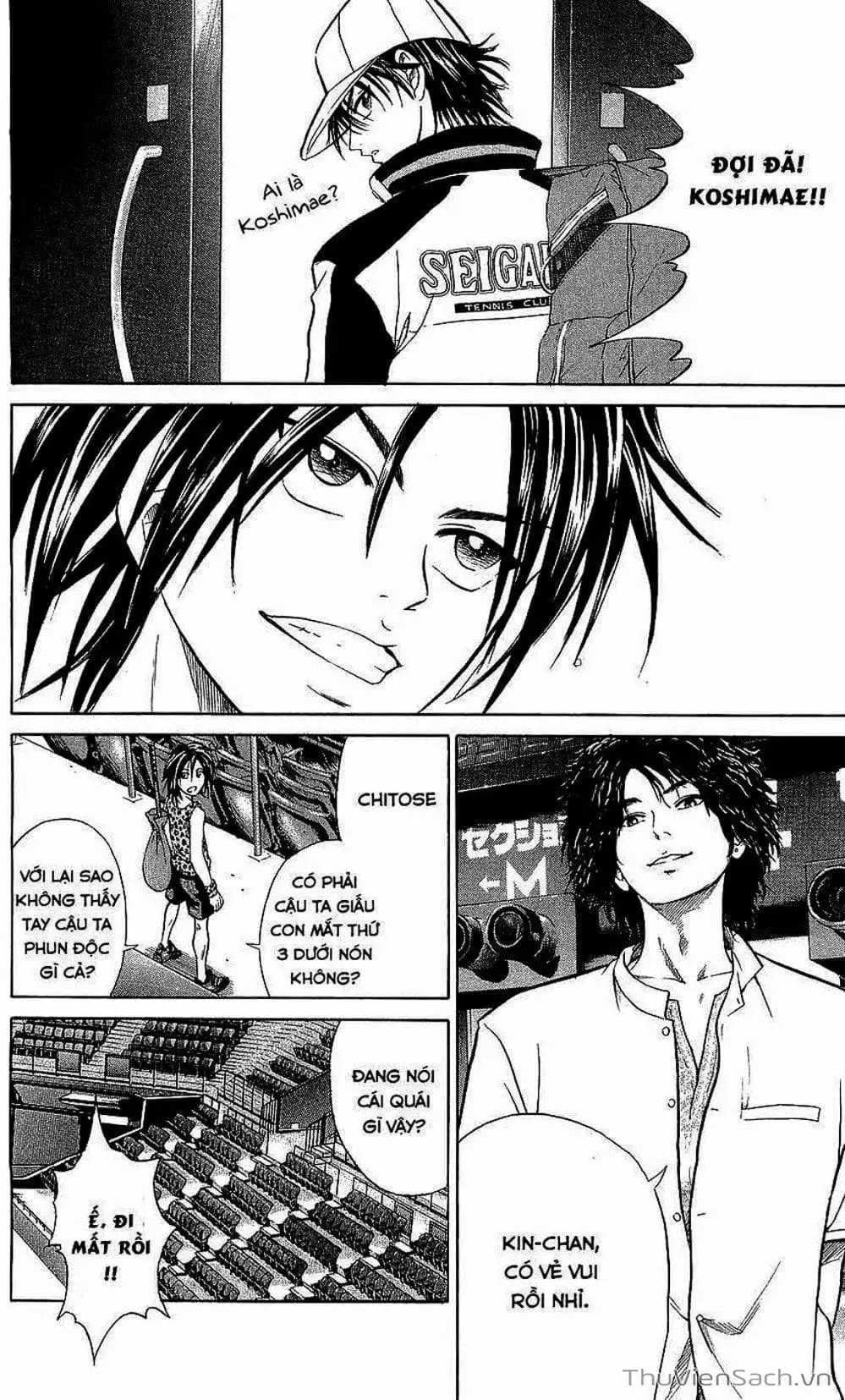 Truyện Tranh Hoàng Tử Tennis - Prince Of Tennis trang 3