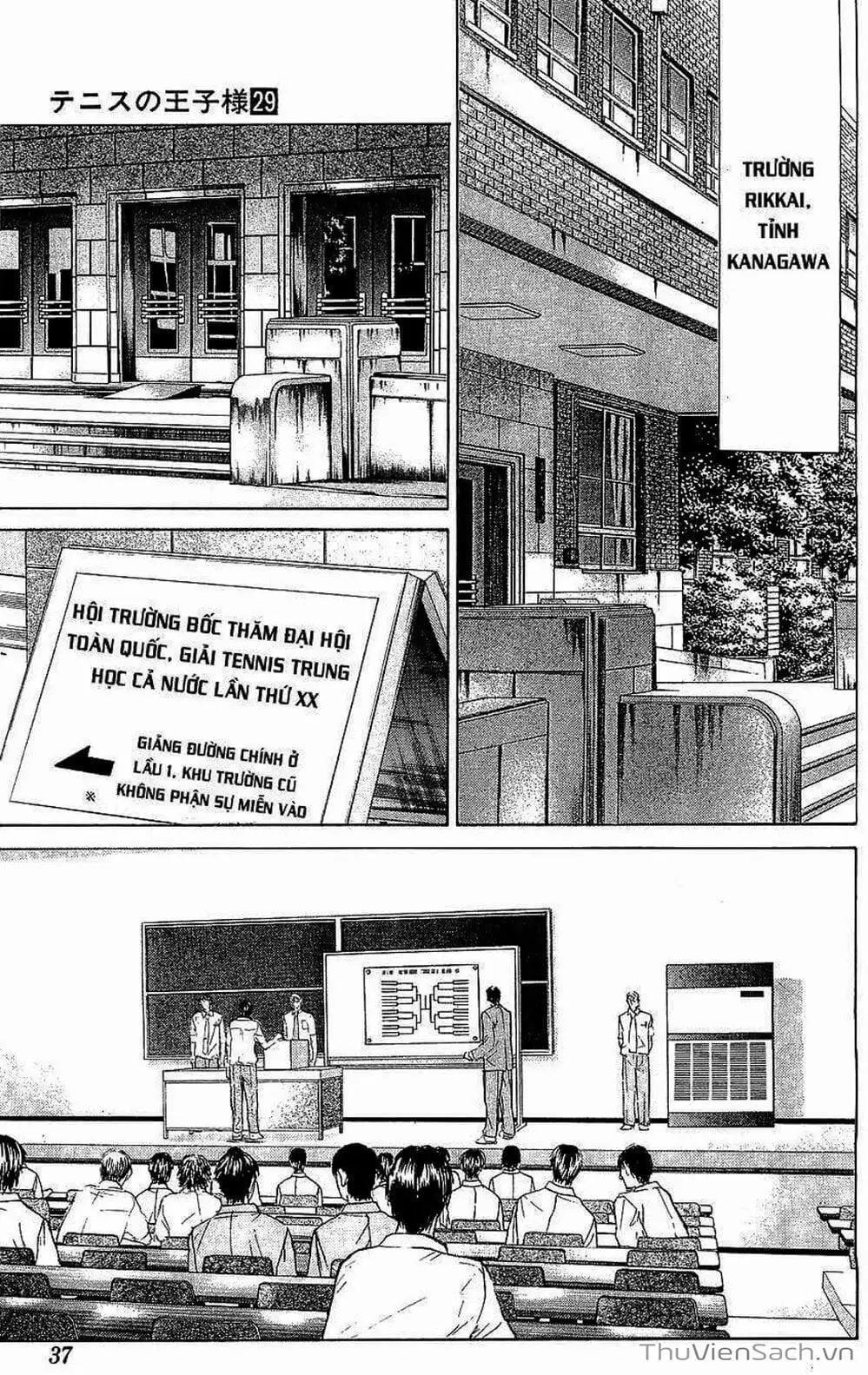 Truyện Tranh Hoàng Tử Tennis - Prince Of Tennis trang 3
