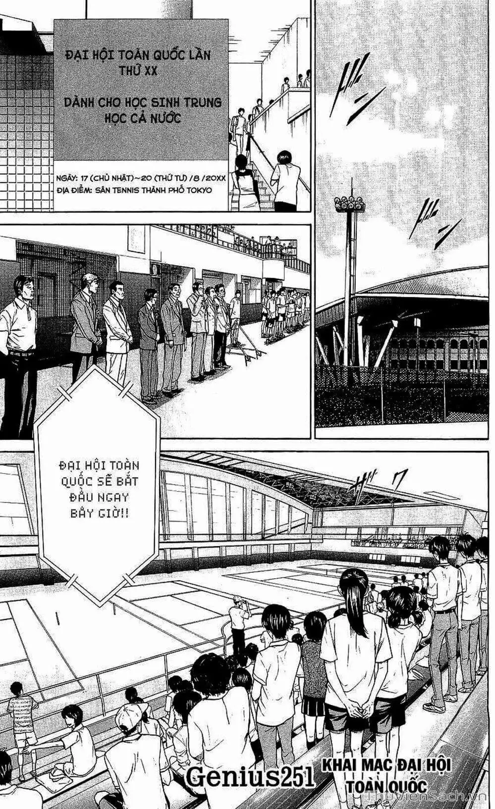 Truyện Tranh Hoàng Tử Tennis - Prince Of Tennis trang 3