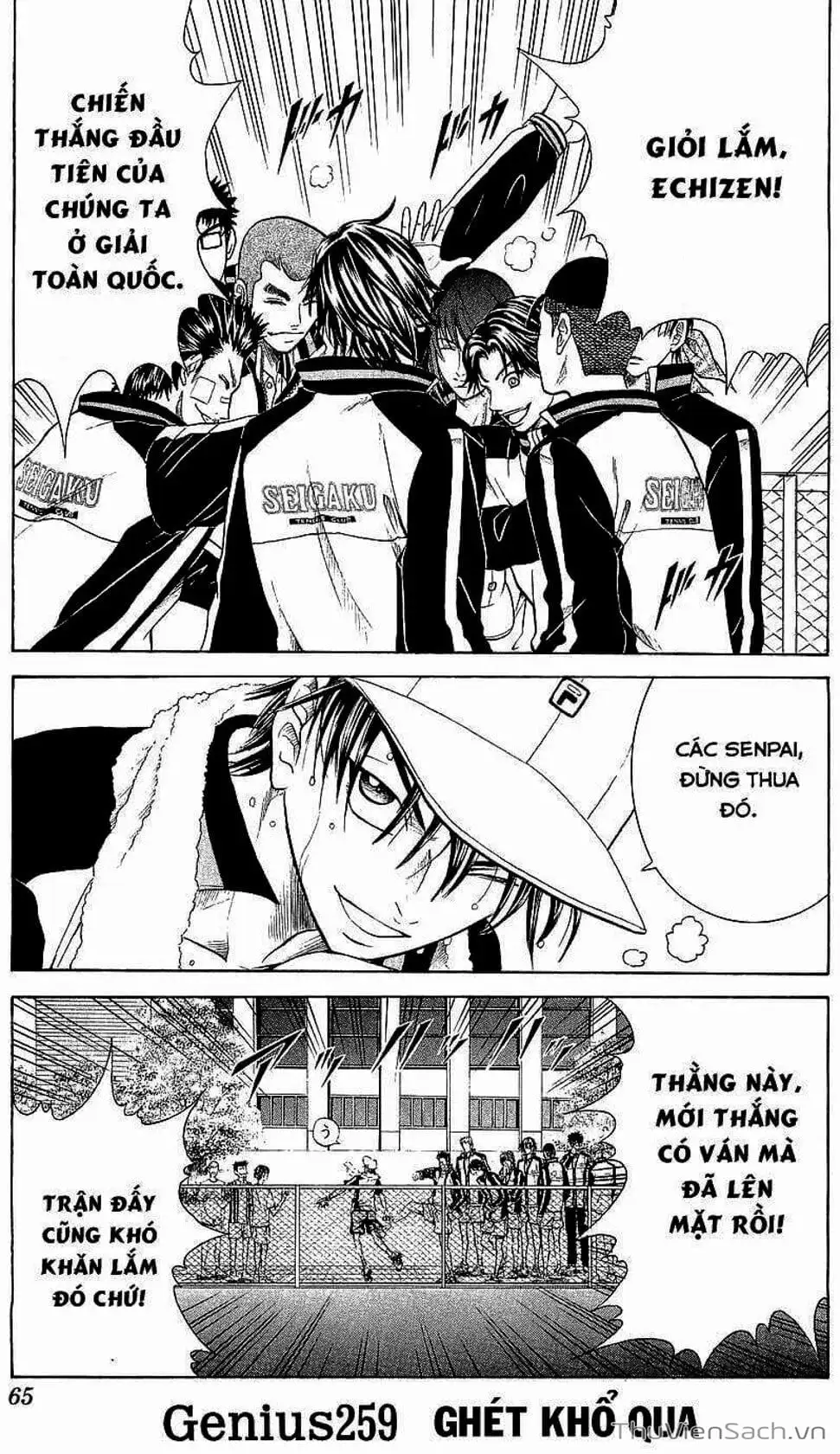 Truyện Tranh Hoàng Tử Tennis - Prince Of Tennis trang 3