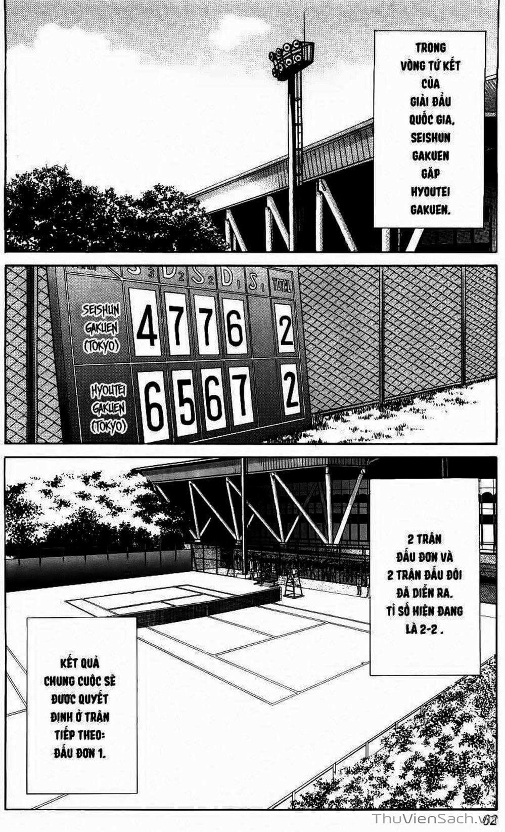 Truyện Tranh Hoàng Tử Tennis - Prince Of Tennis trang 3