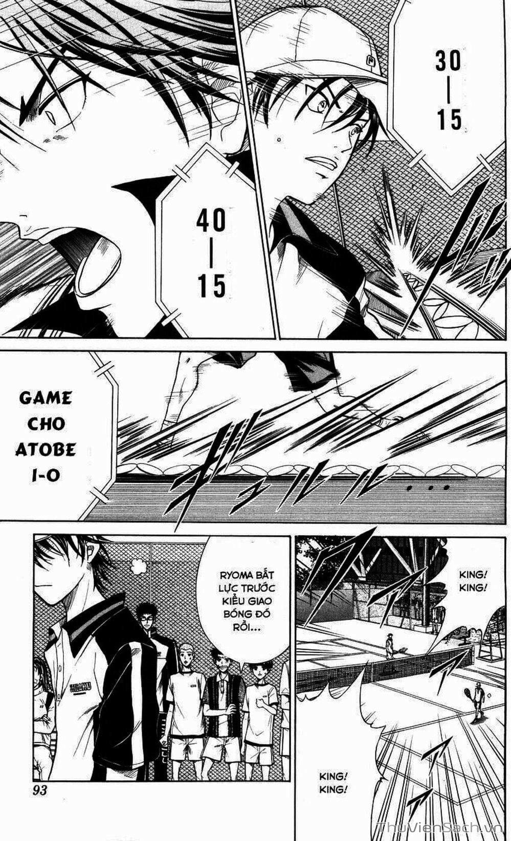 Truyện Tranh Hoàng Tử Tennis - Prince Of Tennis trang 3