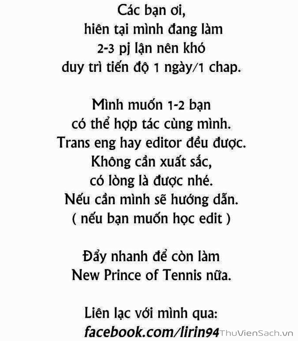 Truyện Tranh Hoàng Tử Tennis - Prince Of Tennis trang 3