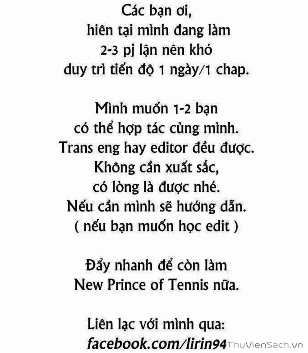 Truyện Tranh Hoàng Tử Tennis - Prince Of Tennis trang 3