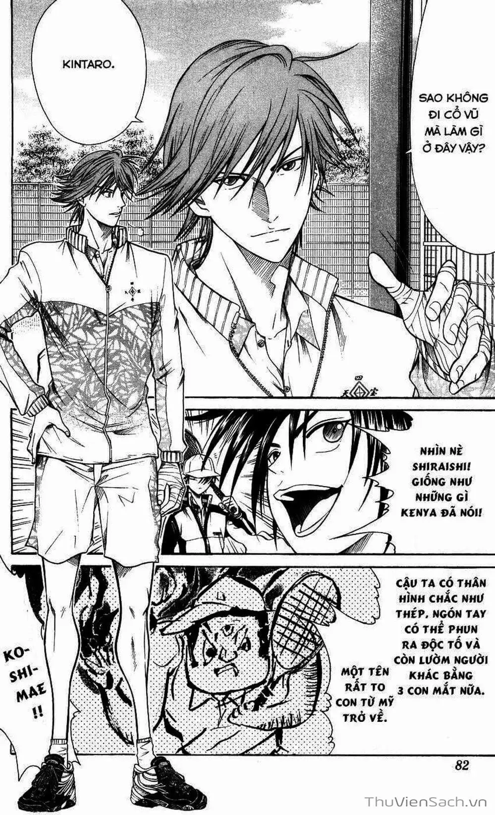 Truyện Tranh Hoàng Tử Tennis - Prince Of Tennis trang 3