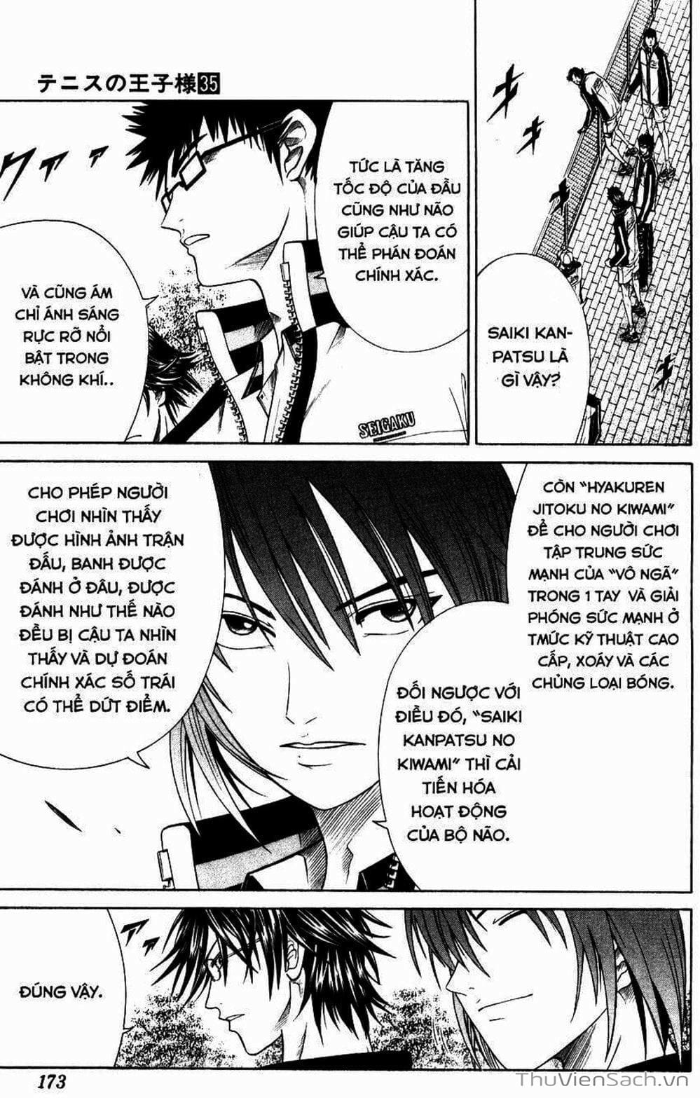 Truyện Tranh Hoàng Tử Tennis - Prince Of Tennis trang 3