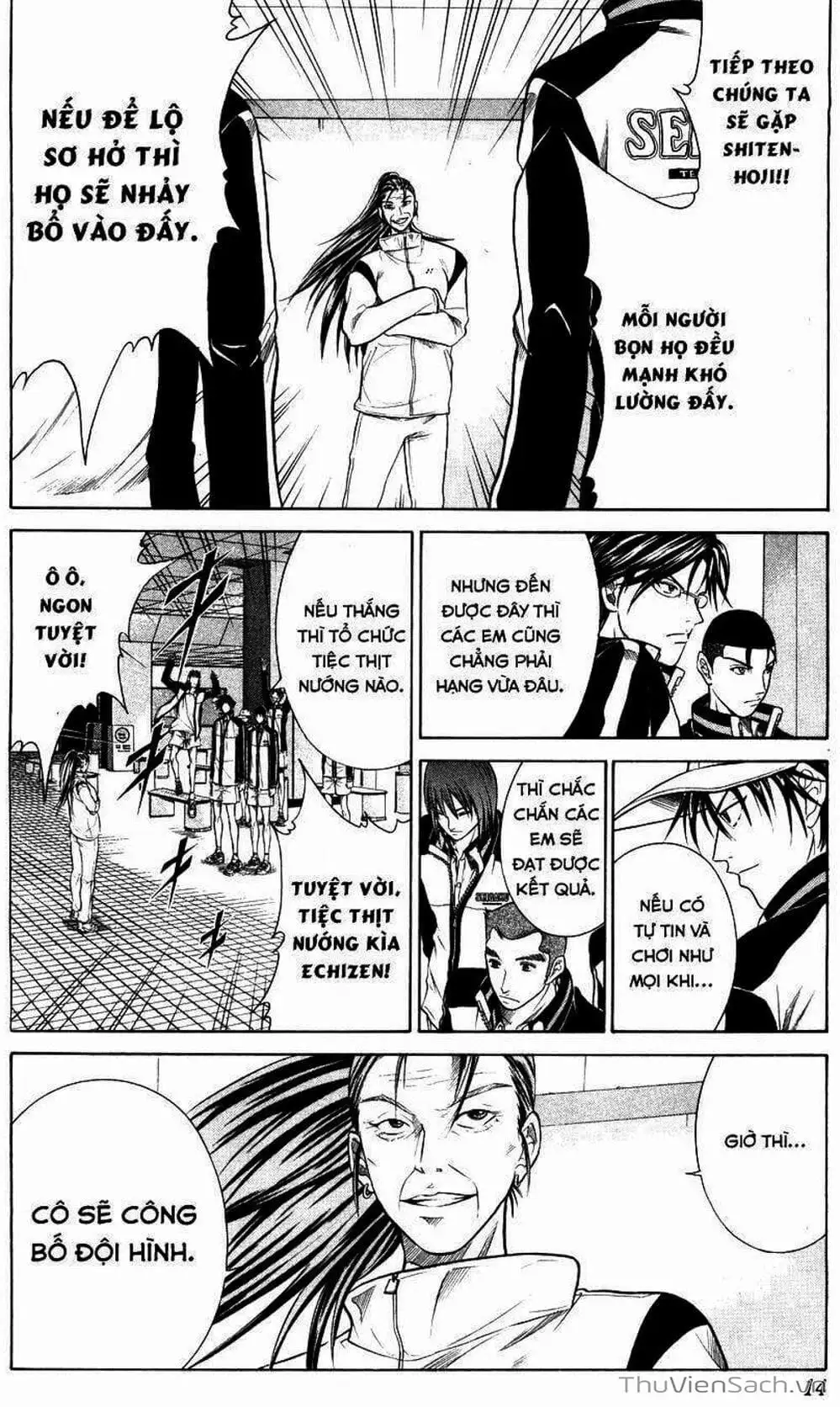 Truyện Tranh Hoàng Tử Tennis - Prince Of Tennis trang 3