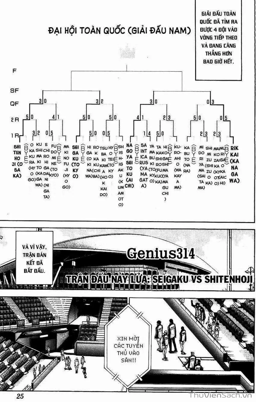 Truyện Tranh Hoàng Tử Tennis - Prince Of Tennis trang 3