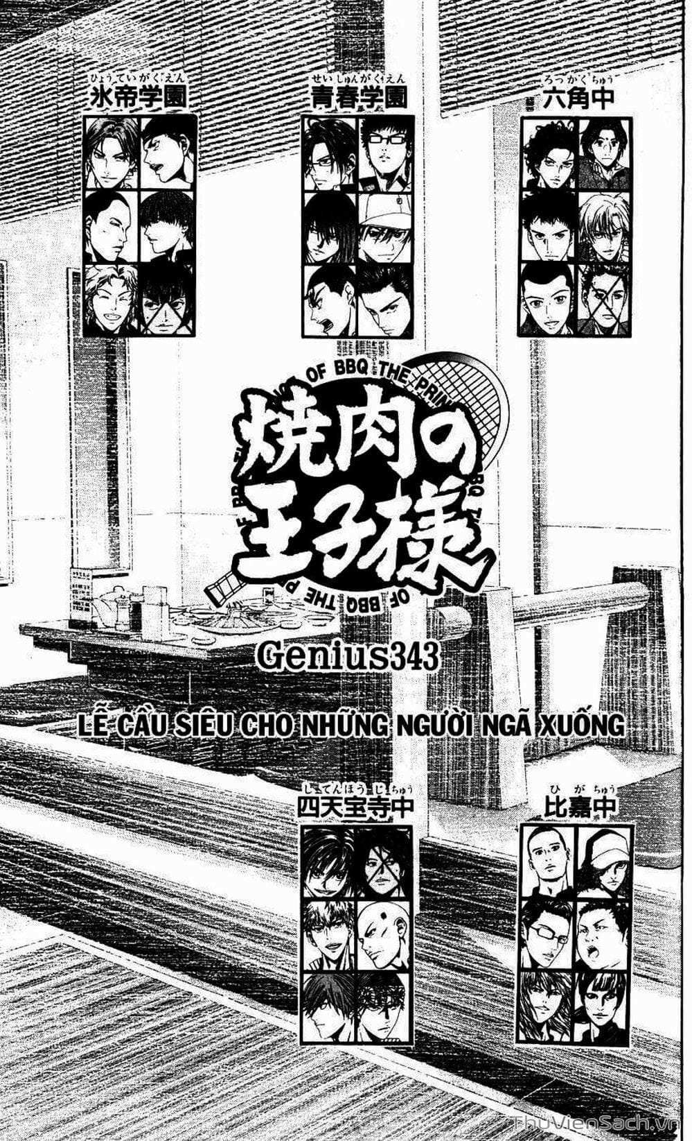 Truyện Tranh Hoàng Tử Tennis - Prince Of Tennis trang 3