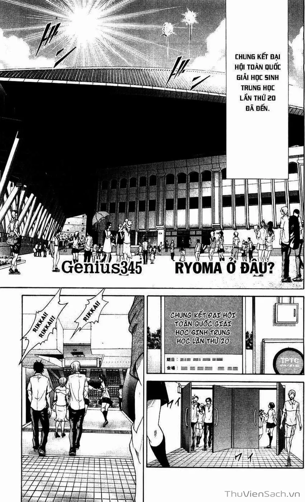 Truyện Tranh Hoàng Tử Tennis - Prince Of Tennis trang 3