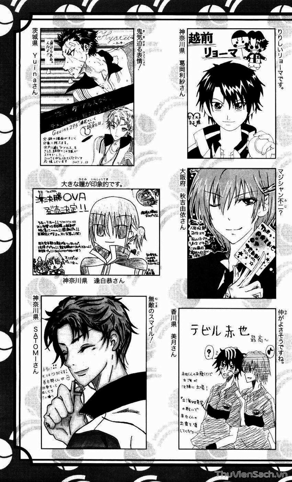 Truyện Tranh Hoàng Tử Tennis - Prince Of Tennis trang 3