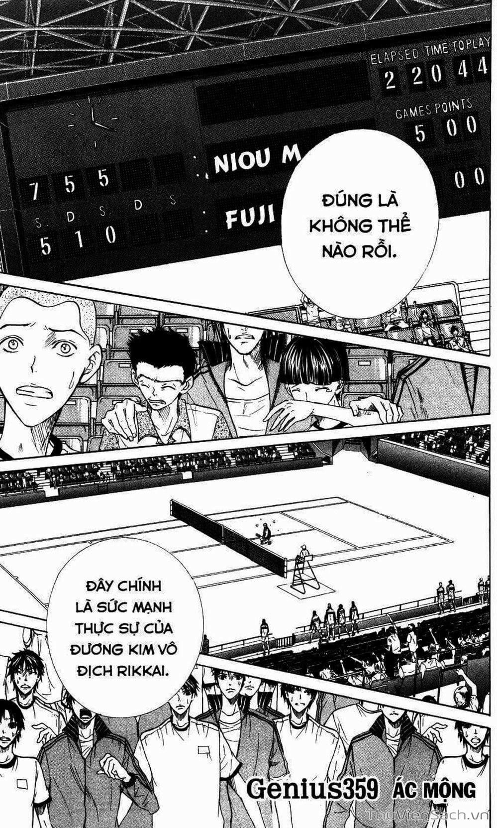 Truyện Tranh Hoàng Tử Tennis - Prince Of Tennis trang 3