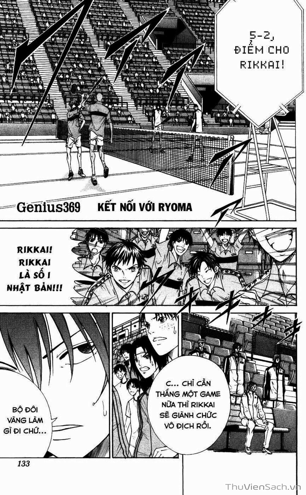 Truyện Tranh Hoàng Tử Tennis - Prince Of Tennis trang 3