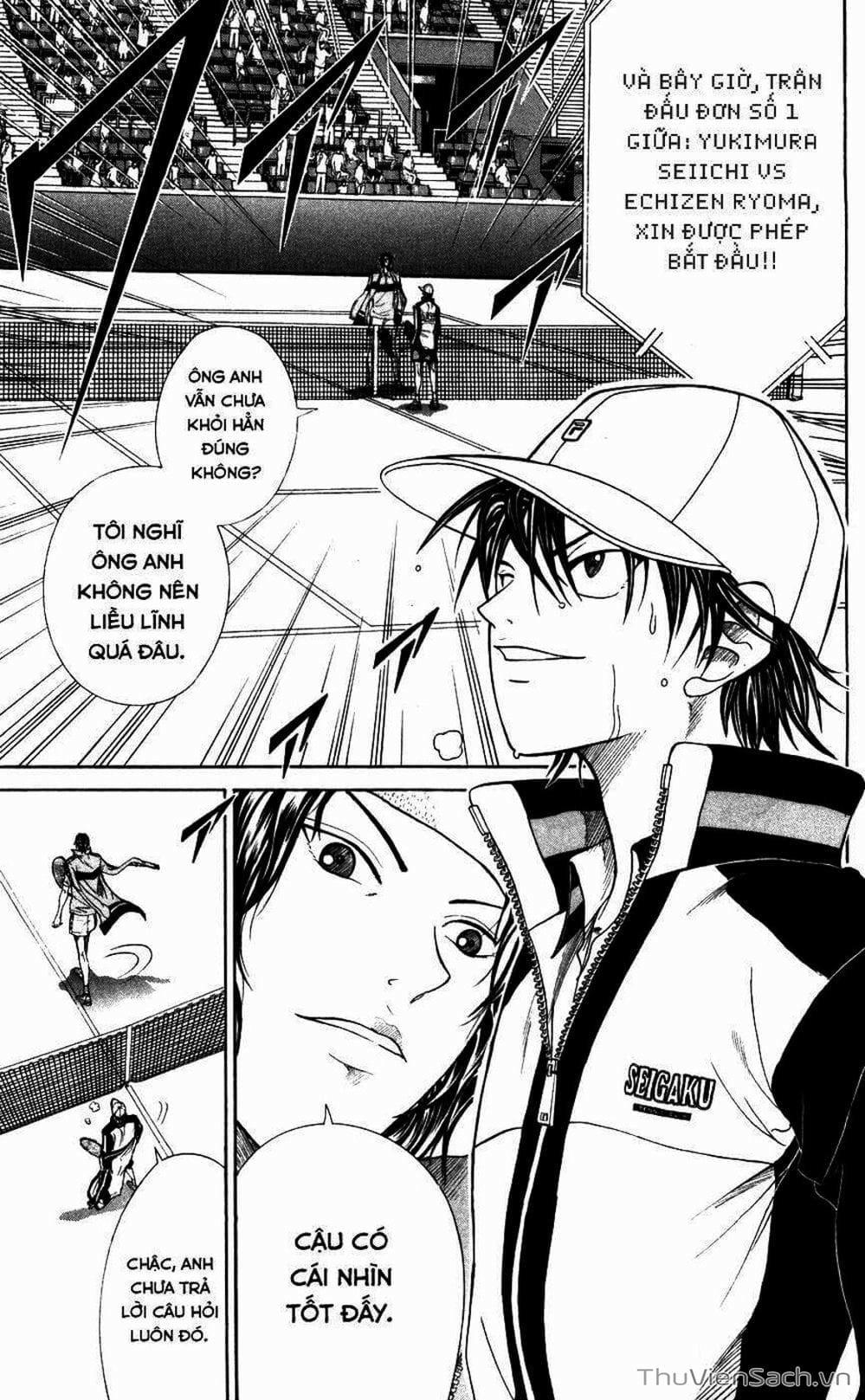 Truyện Tranh Hoàng Tử Tennis - Prince Of Tennis trang 3