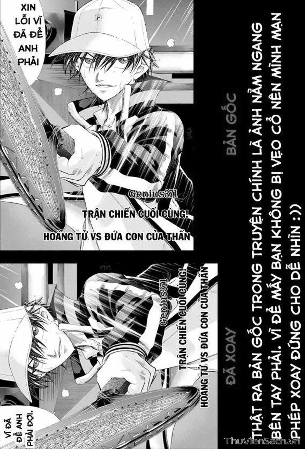 Truyện Tranh Hoàng Tử Tennis - Prince Of Tennis trang 3