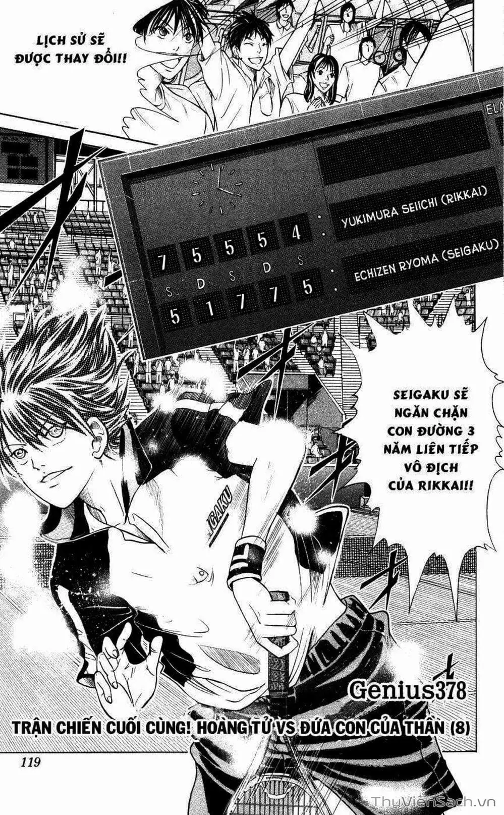 Truyện Tranh Hoàng Tử Tennis - Prince Of Tennis trang 3