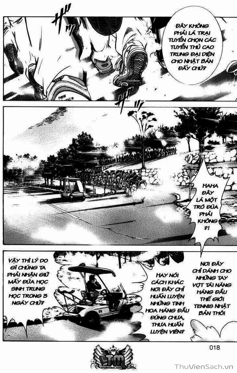Truyện Tranh Hoàng Tử Tennis - Prince Of Tennis trang 3