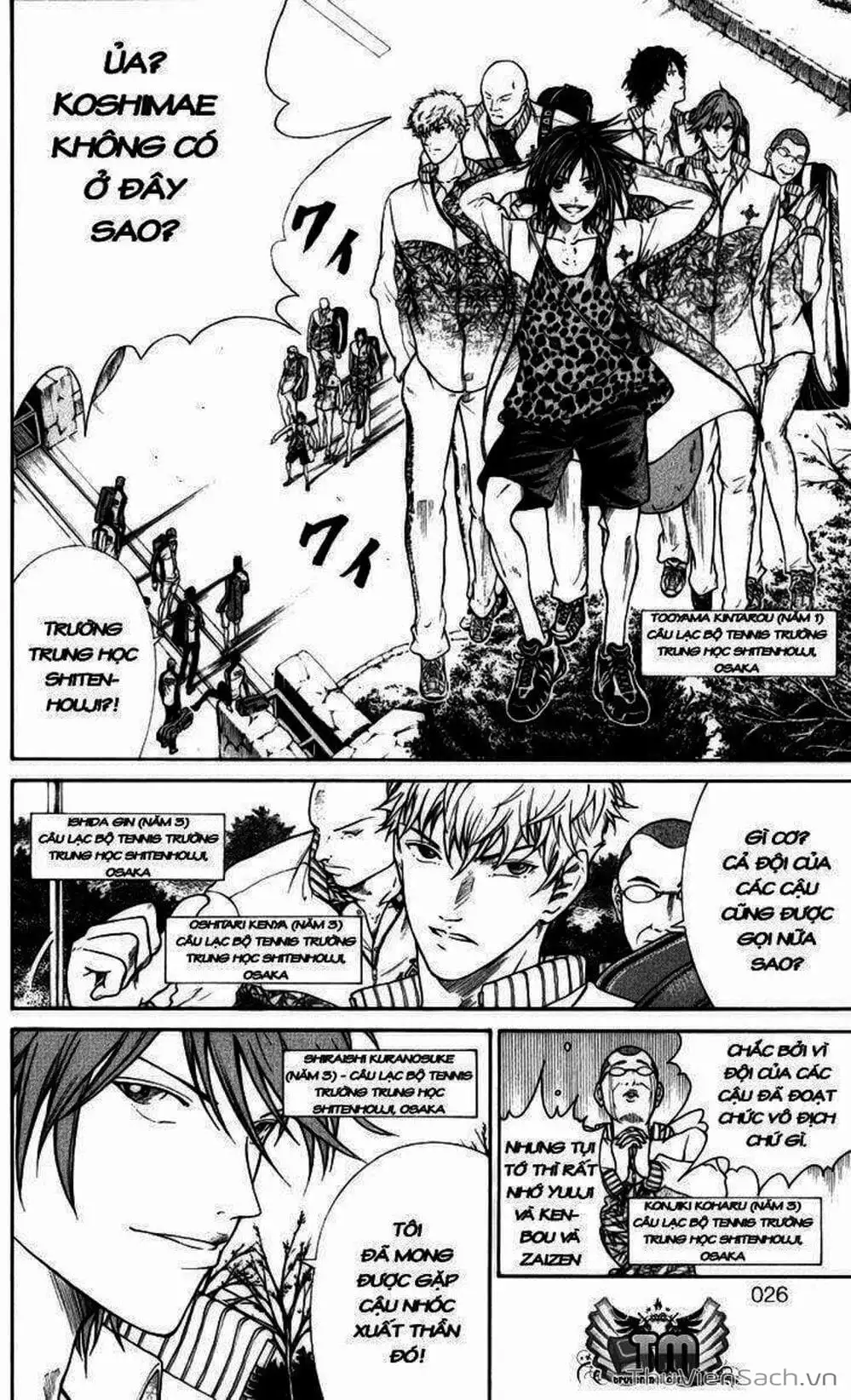 Truyện Tranh Hoàng Tử Tennis - Prince Of Tennis trang 3