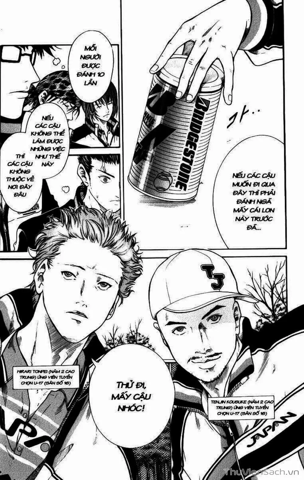 Truyện Tranh Hoàng Tử Tennis - Prince Of Tennis trang 3