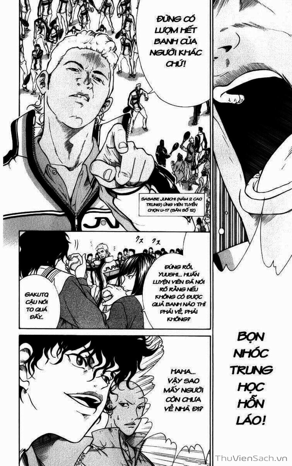 Truyện Tranh Hoàng Tử Tennis - Prince Of Tennis trang 3