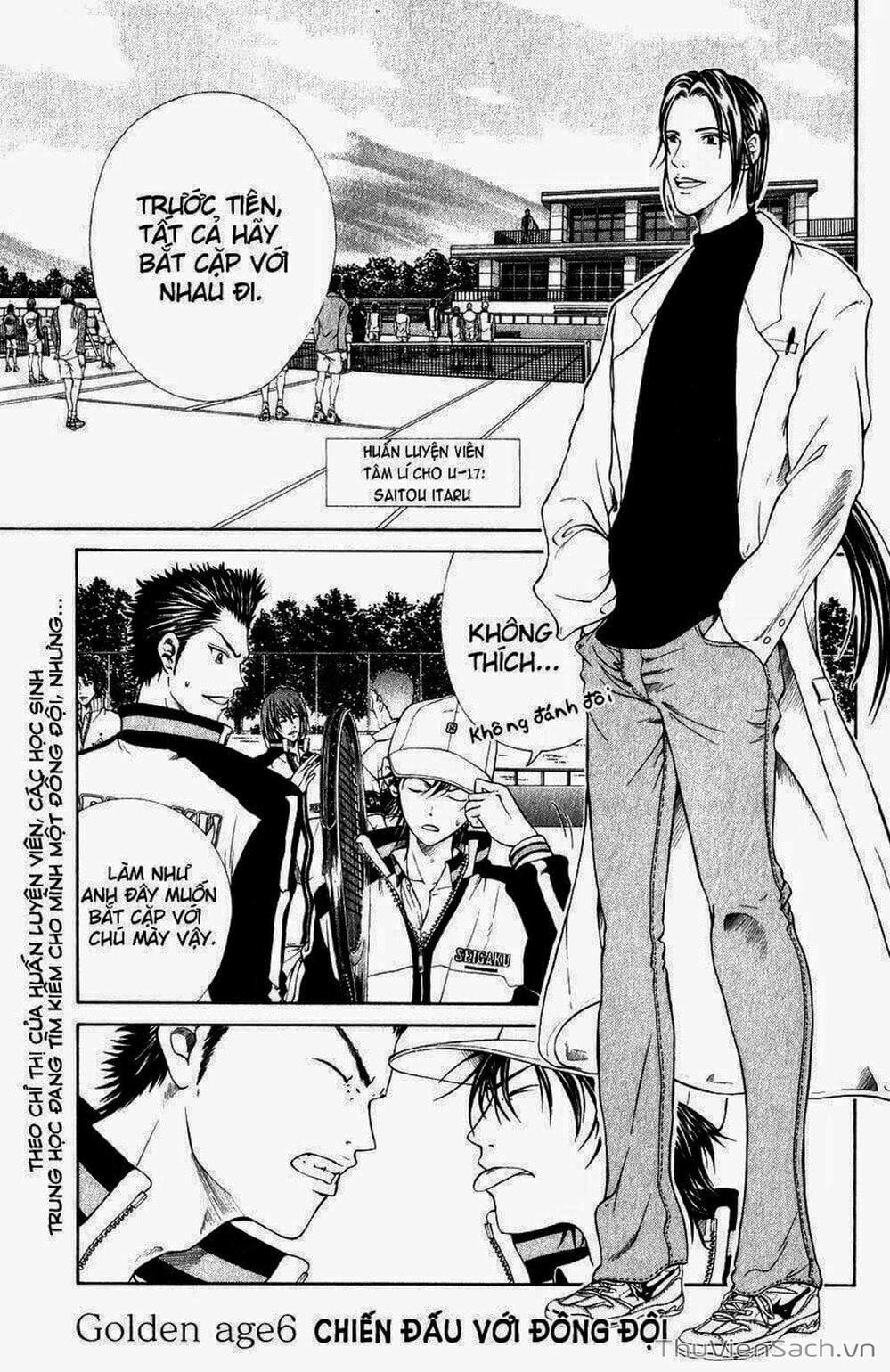 Truyện Tranh Hoàng Tử Tennis - Prince Of Tennis trang 3