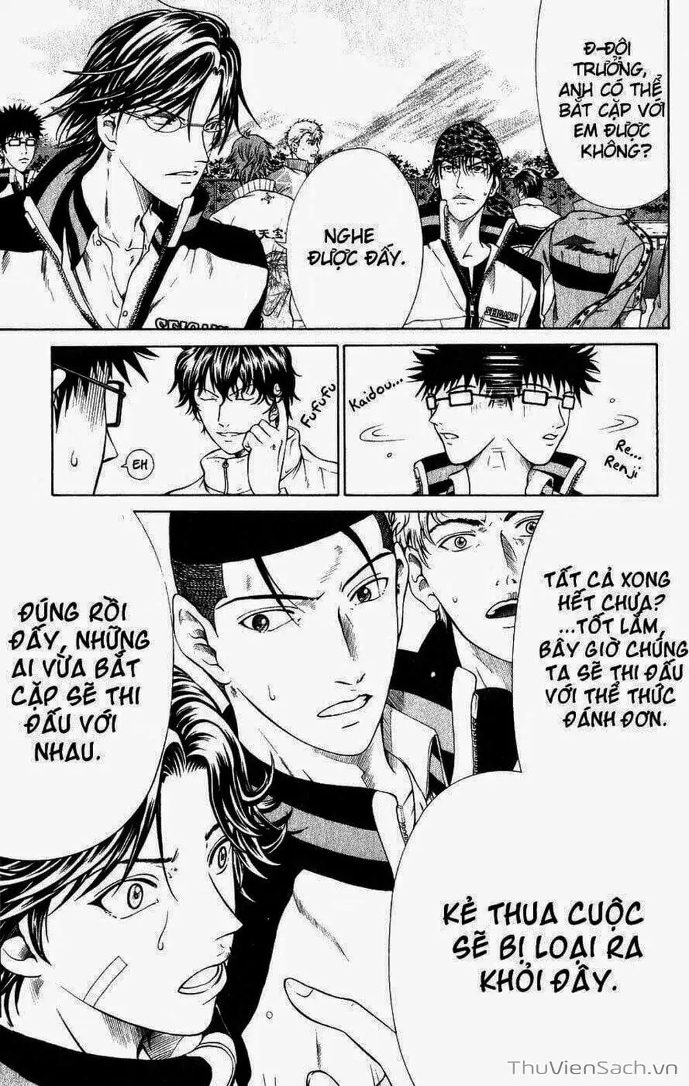 Truyện Tranh Hoàng Tử Tennis - Prince Of Tennis trang 3