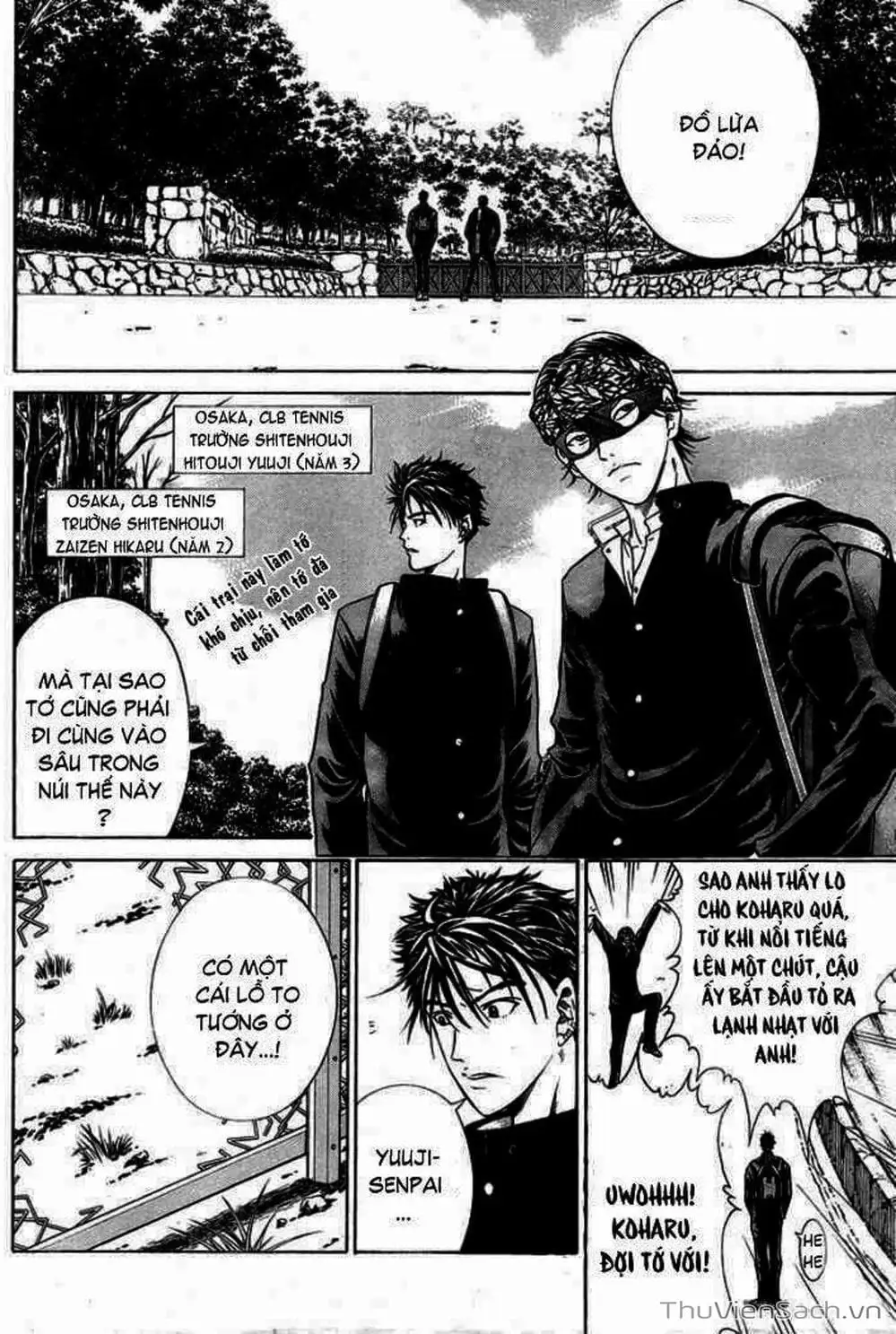 Truyện Tranh Hoàng Tử Tennis - Prince Of Tennis trang 3