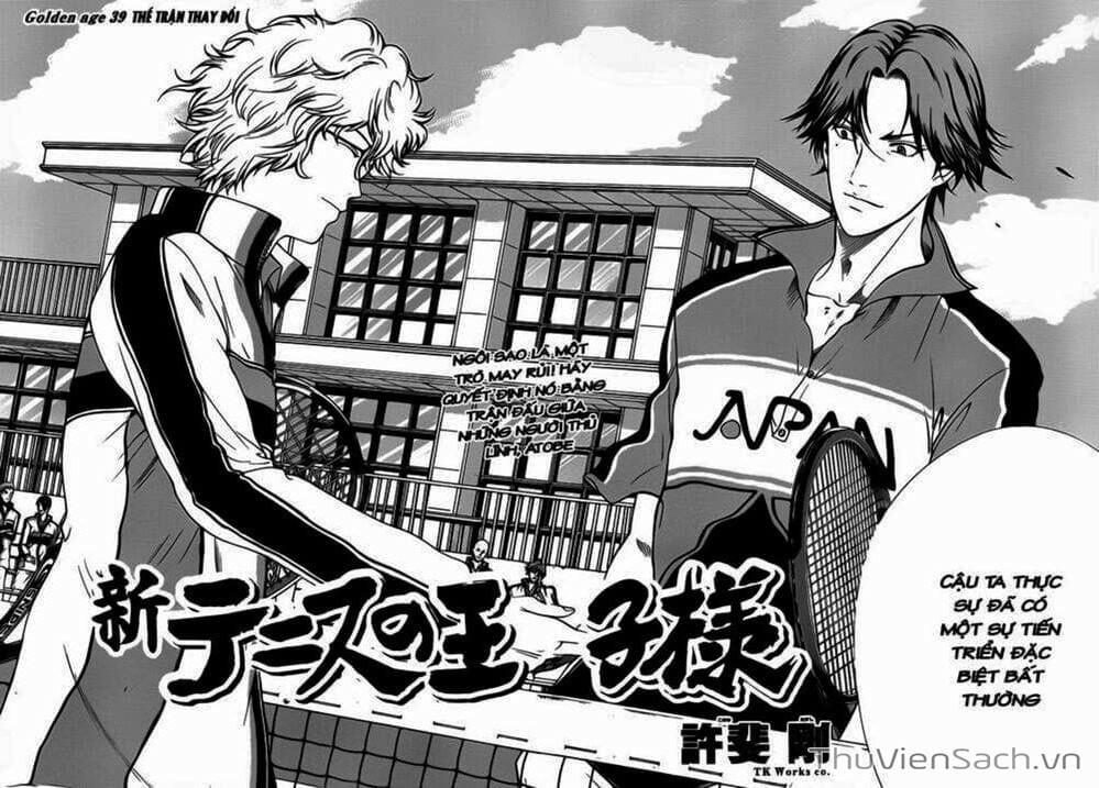 Truyện Tranh Hoàng Tử Tennis - Prince Of Tennis trang 3