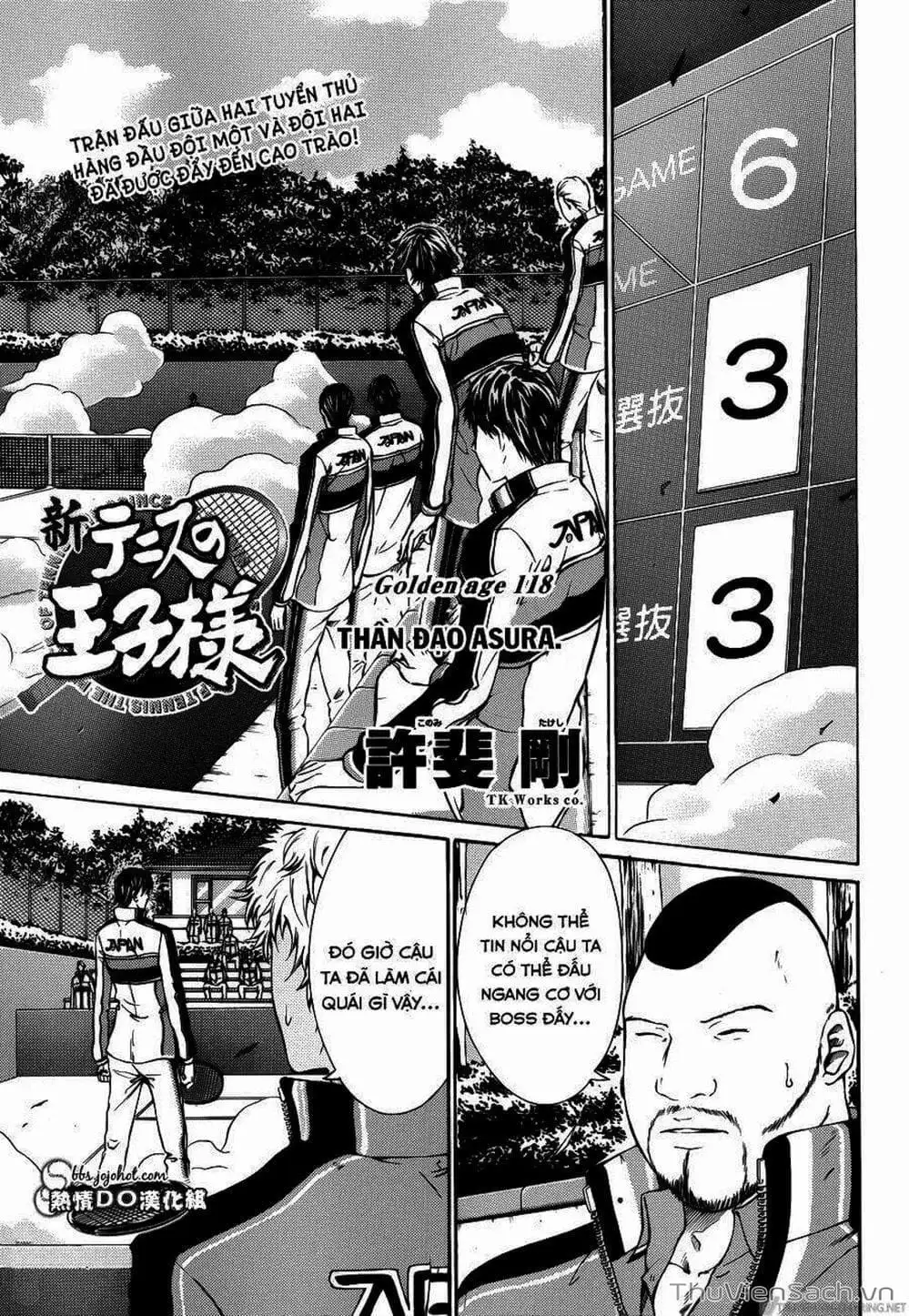 Truyện Tranh Hoàng Tử Tennis - Prince Of Tennis trang 3