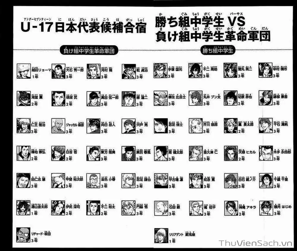 Truyện Tranh Hoàng Tử Tennis - Prince Of Tennis trang 3