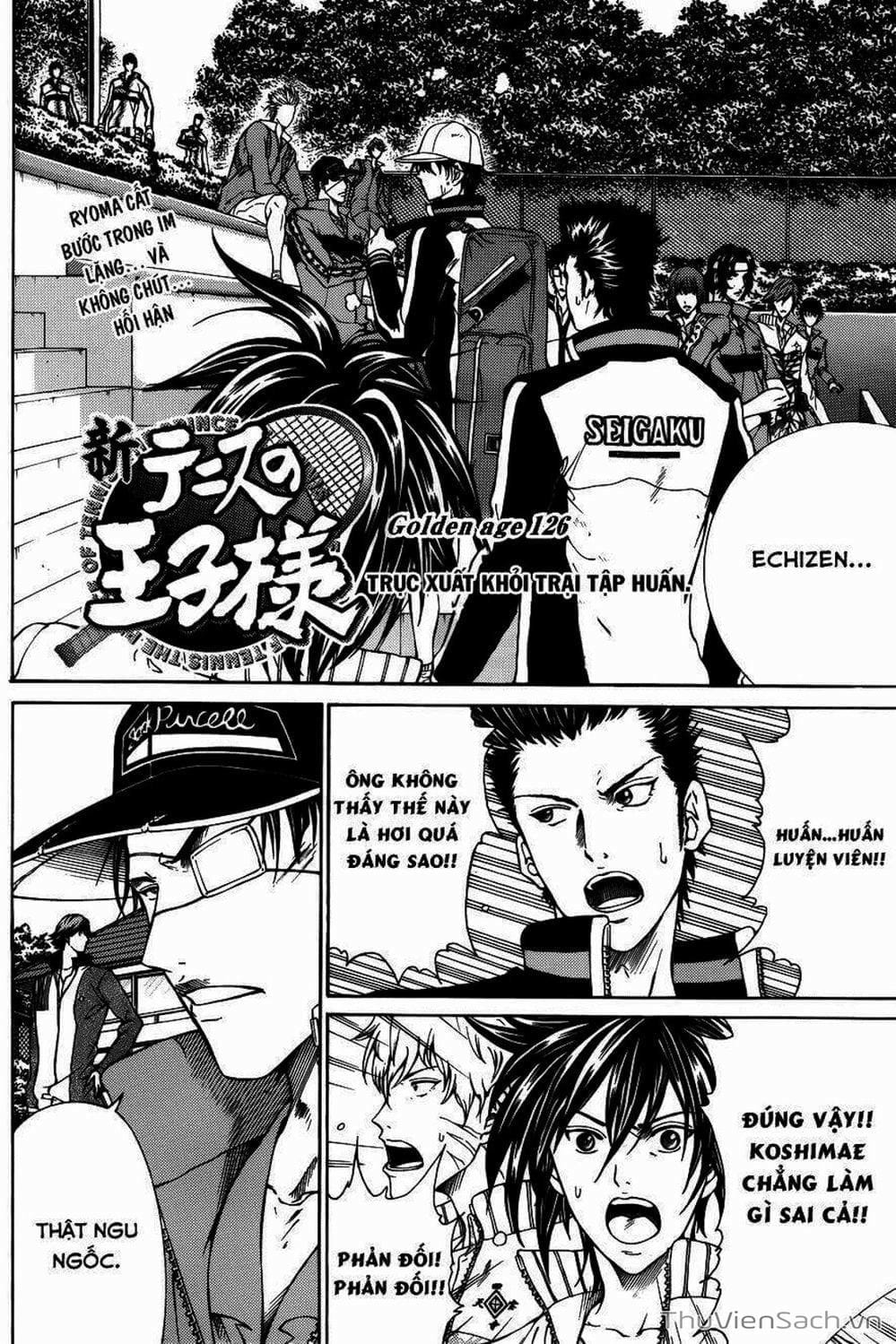Truyện Tranh Hoàng Tử Tennis - Prince Of Tennis trang 3