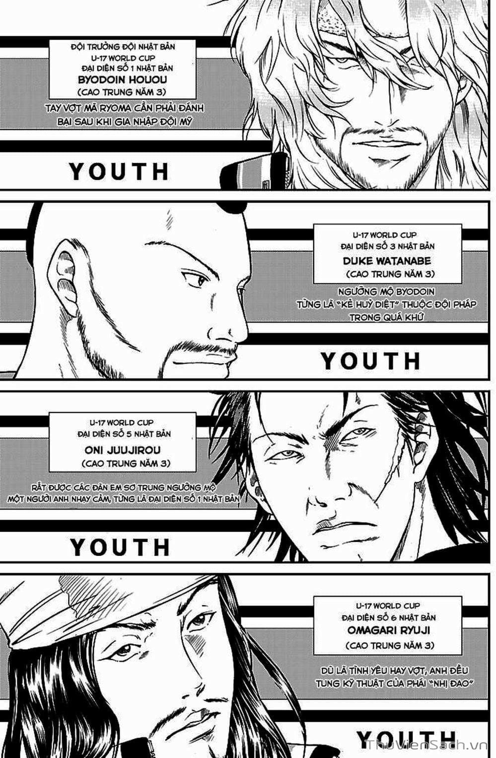 Truyện Tranh Hoàng Tử Tennis - Prince Of Tennis trang 3