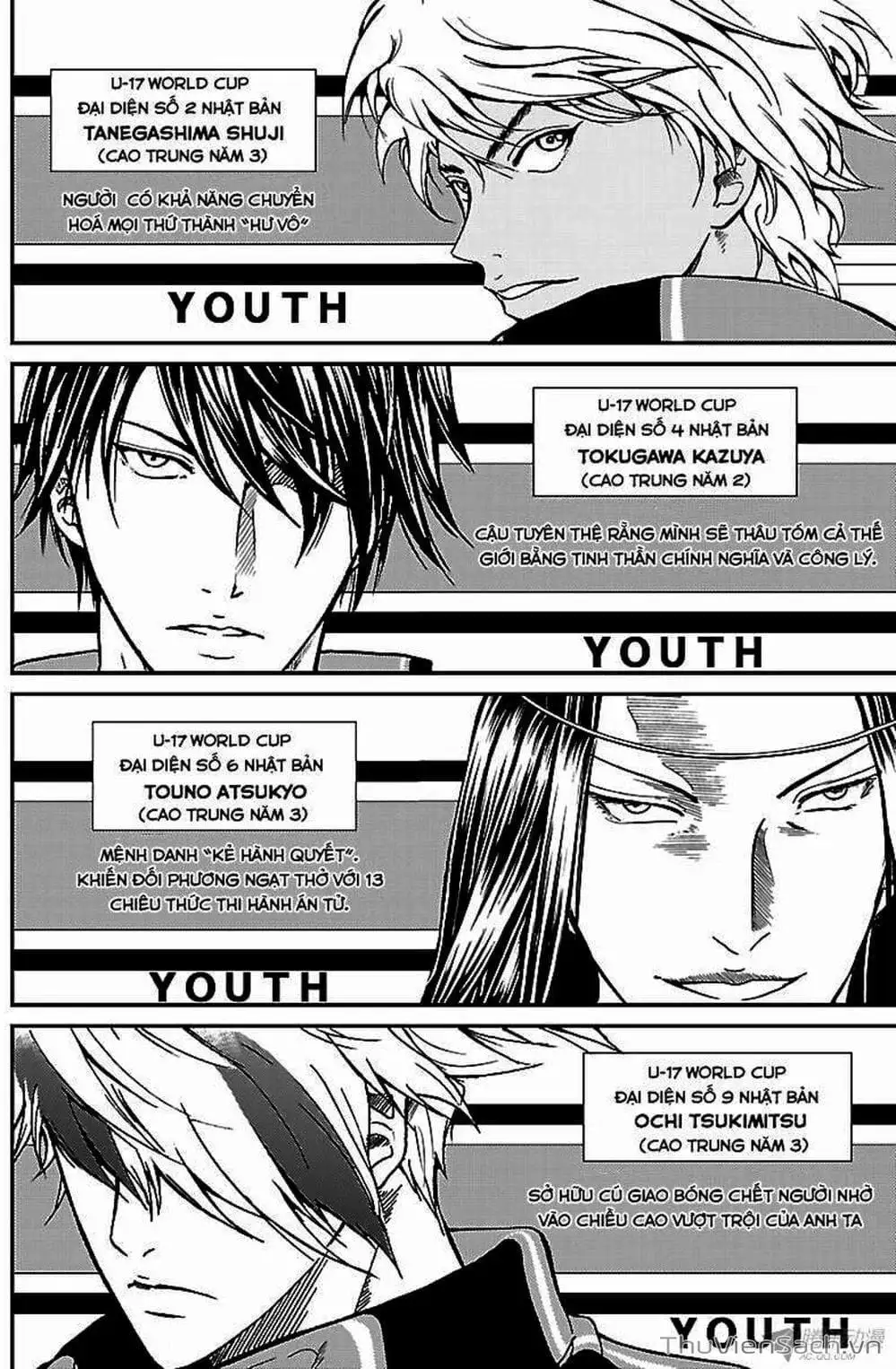 Truyện Tranh Hoàng Tử Tennis - Prince Of Tennis trang 3
