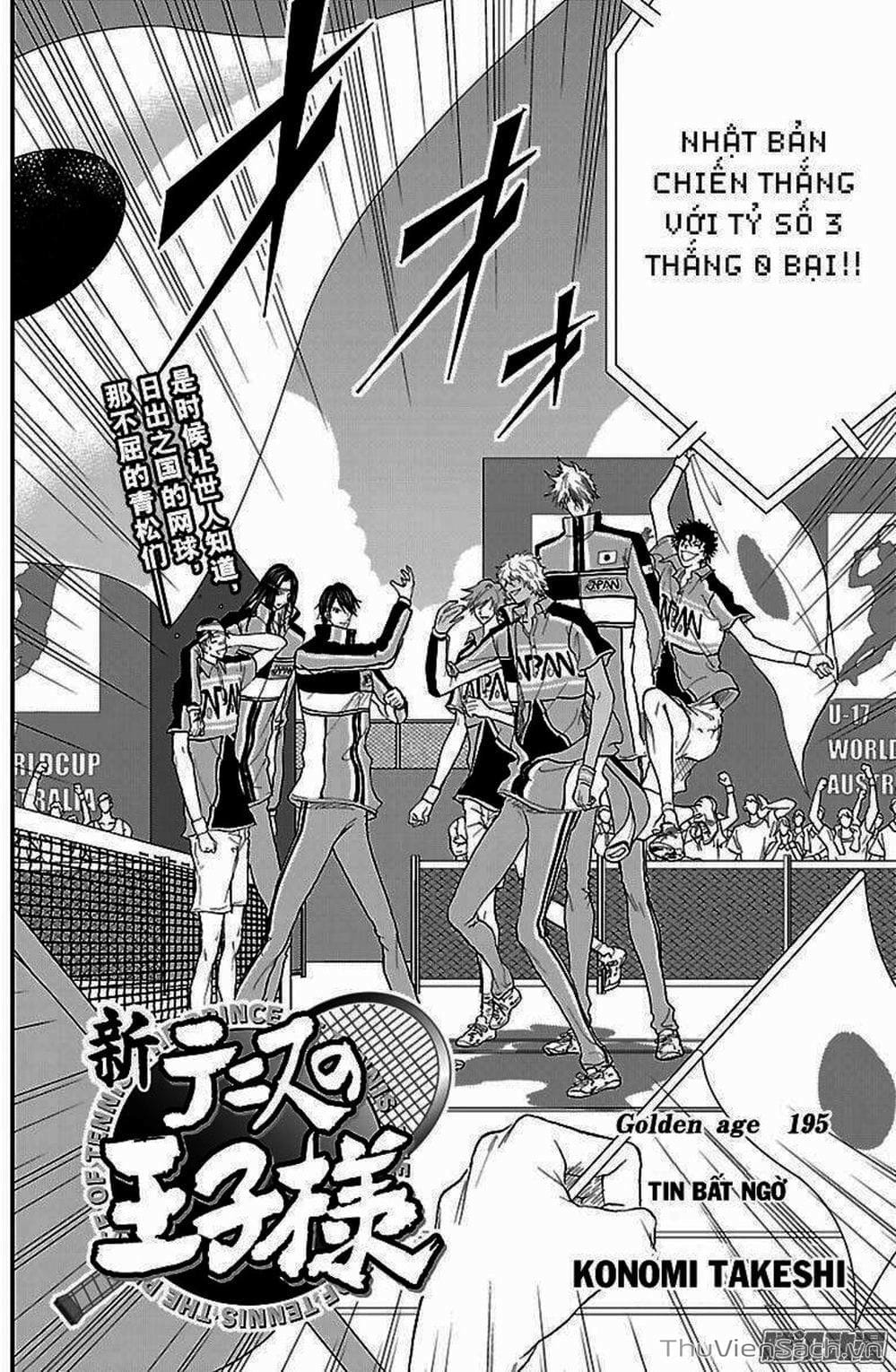 Truyện Tranh Hoàng Tử Tennis - Prince Of Tennis trang 3