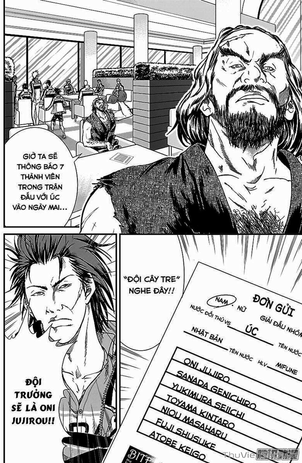 Truyện Tranh Hoàng Tử Tennis - Prince Of Tennis trang 3