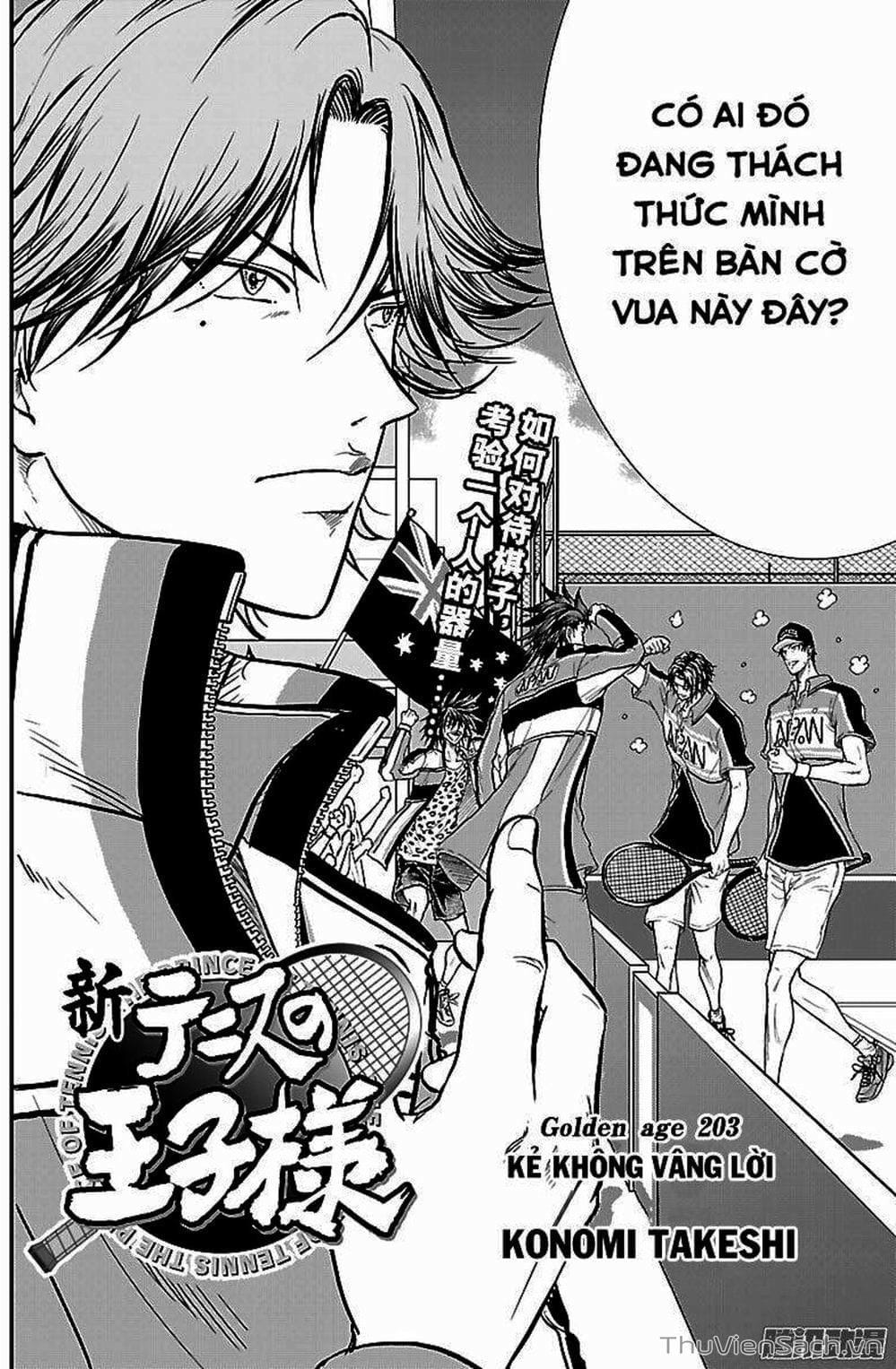 Truyện Tranh Hoàng Tử Tennis - Prince Of Tennis trang 3