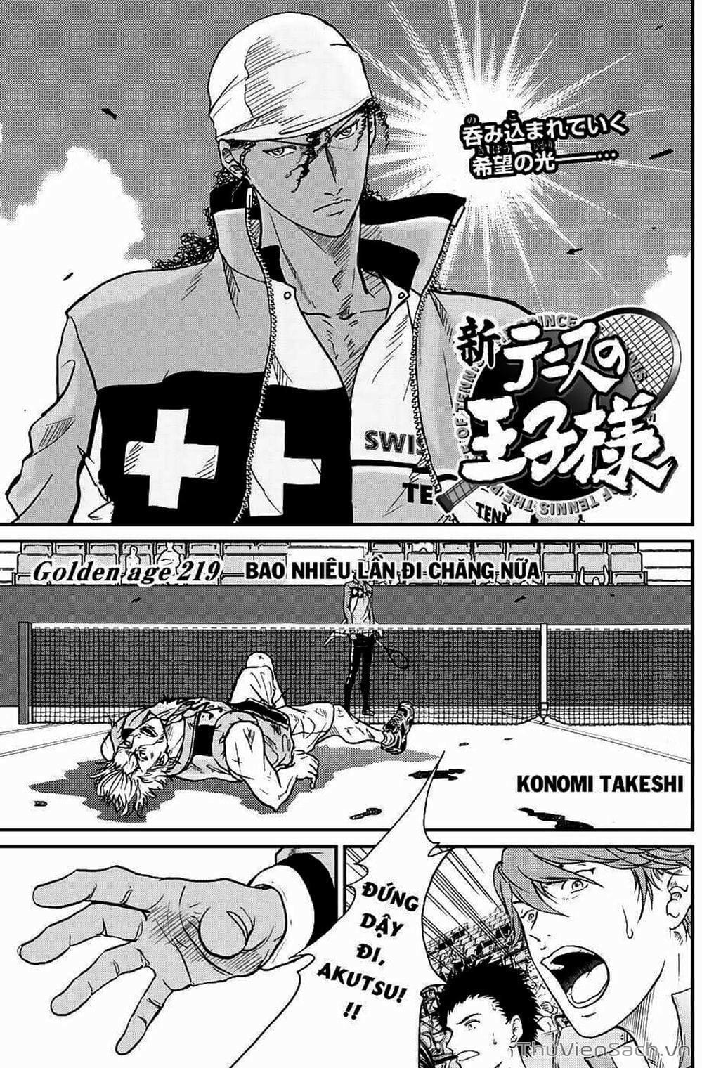 Truyện Tranh Hoàng Tử Tennis - Prince Of Tennis trang 3