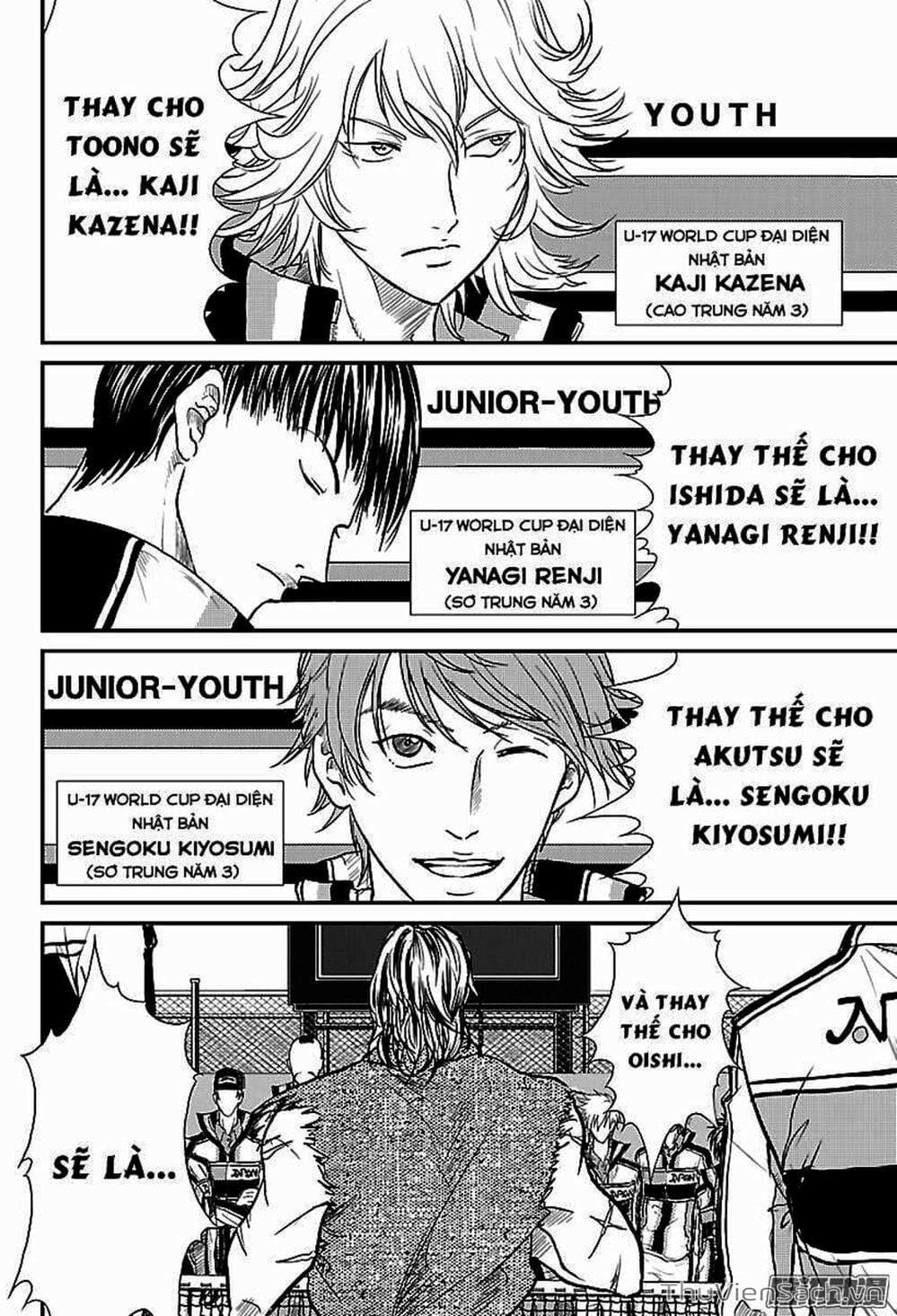 Truyện Tranh Hoàng Tử Tennis - Prince Of Tennis trang 3