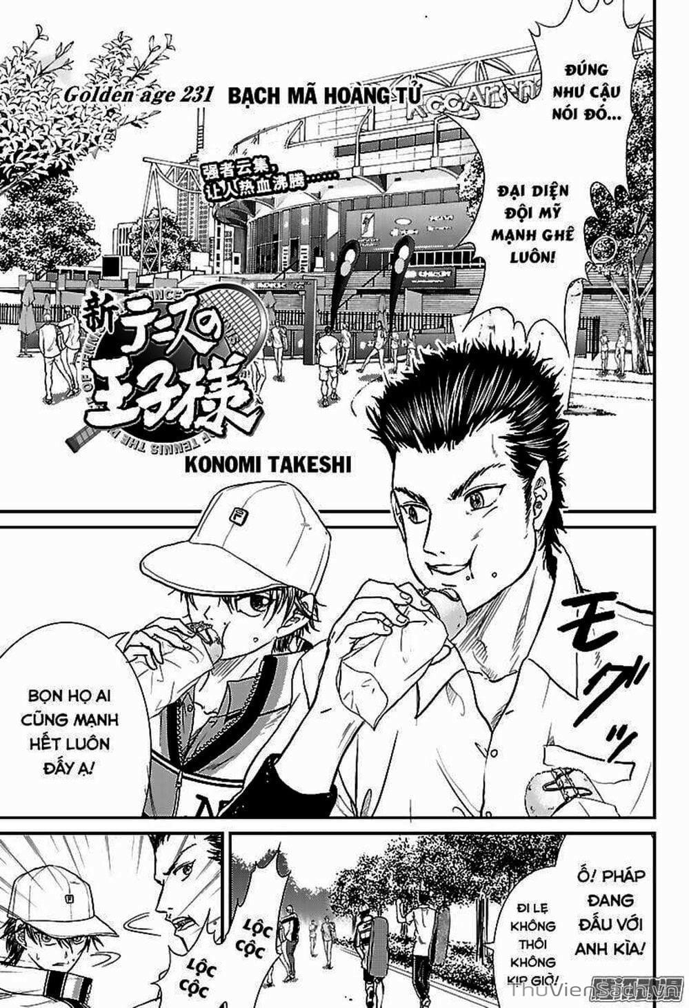 Truyện Tranh Hoàng Tử Tennis - Prince Of Tennis trang 3