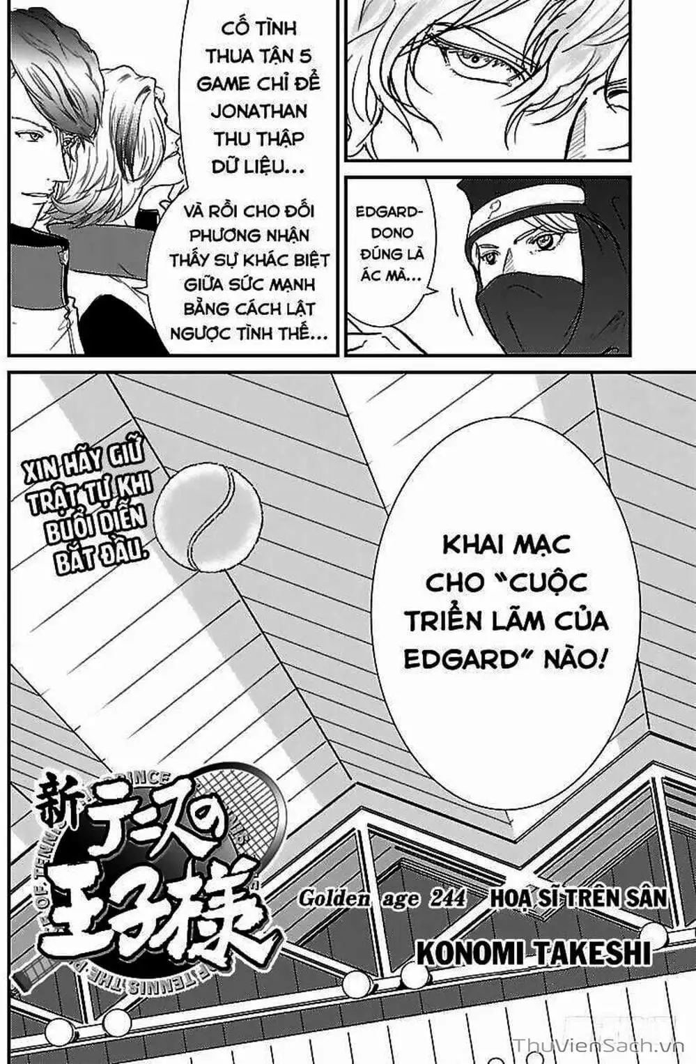 Truyện Tranh Hoàng Tử Tennis - Prince Of Tennis trang 3