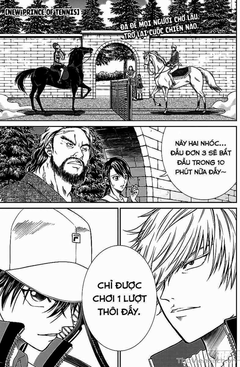 Truyện Tranh Hoàng Tử Tennis - Prince Of Tennis trang 3