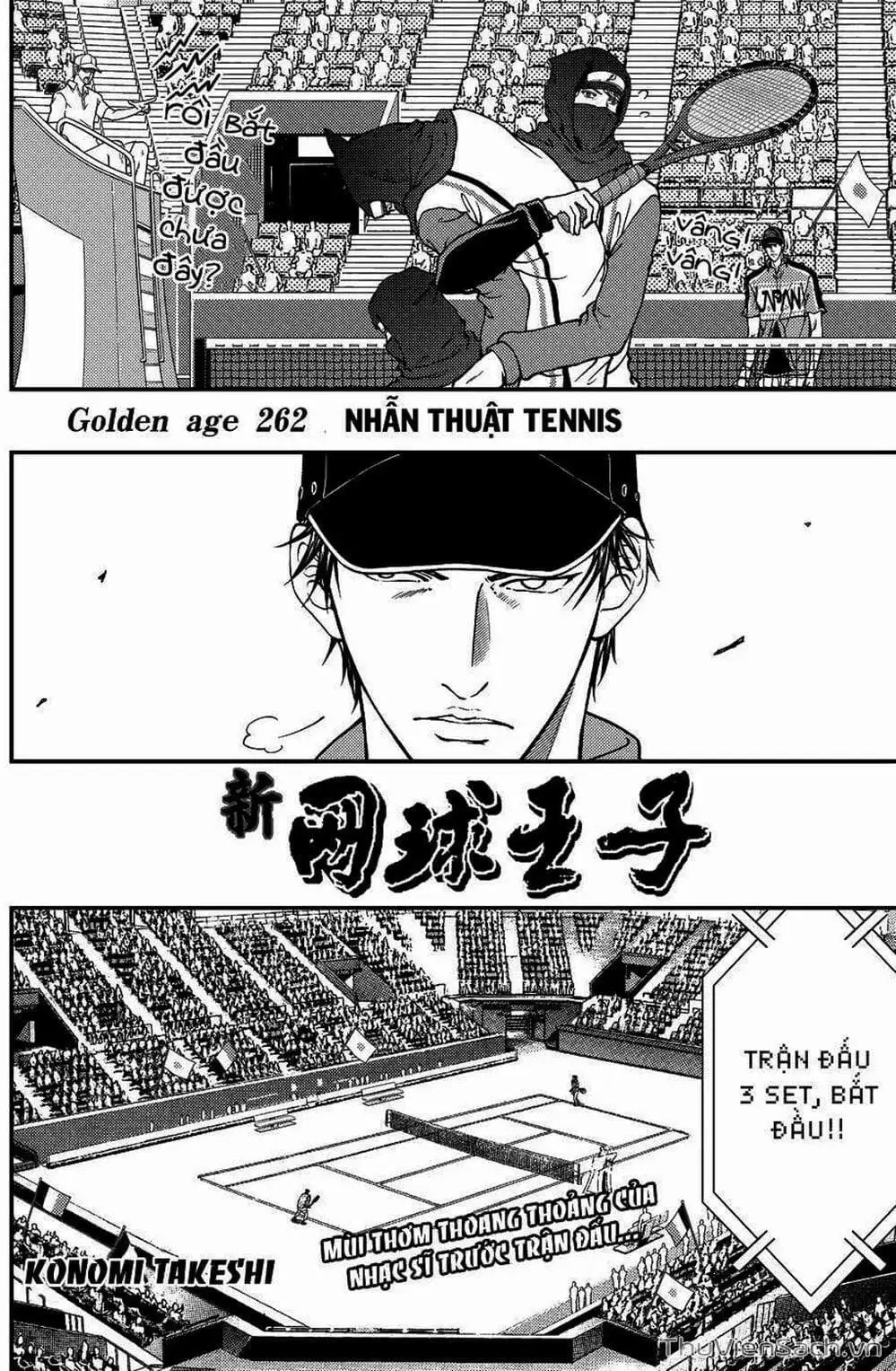 Truyện Tranh Hoàng Tử Tennis - Prince Of Tennis trang 3