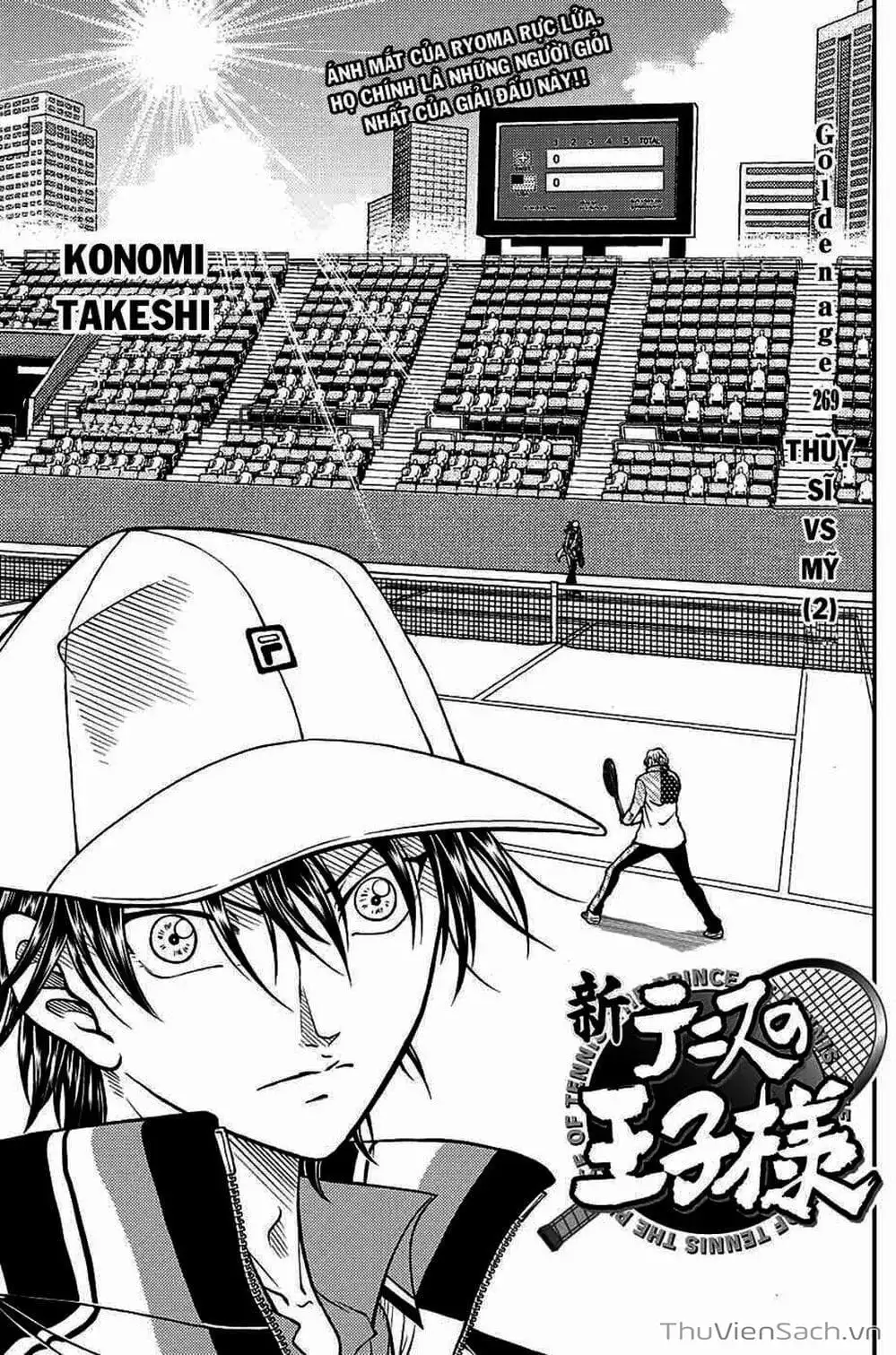Truyện Tranh Hoàng Tử Tennis - Prince Of Tennis trang 3