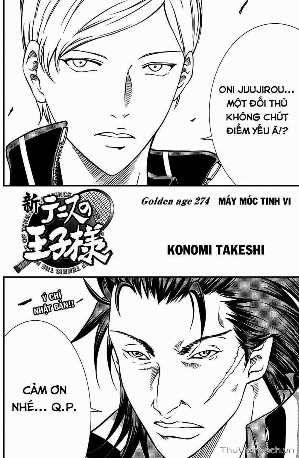 Truyện Tranh Hoàng Tử Tennis - Prince Of Tennis trang 3