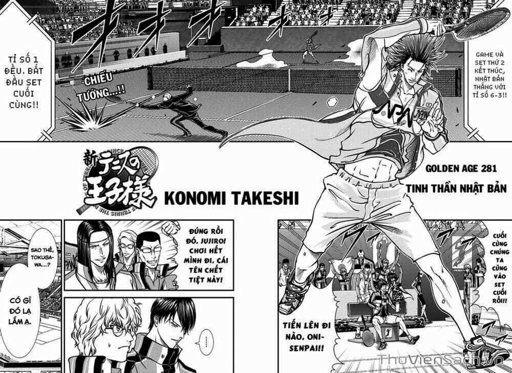 Truyện Tranh Hoàng Tử Tennis - Prince Of Tennis trang 3