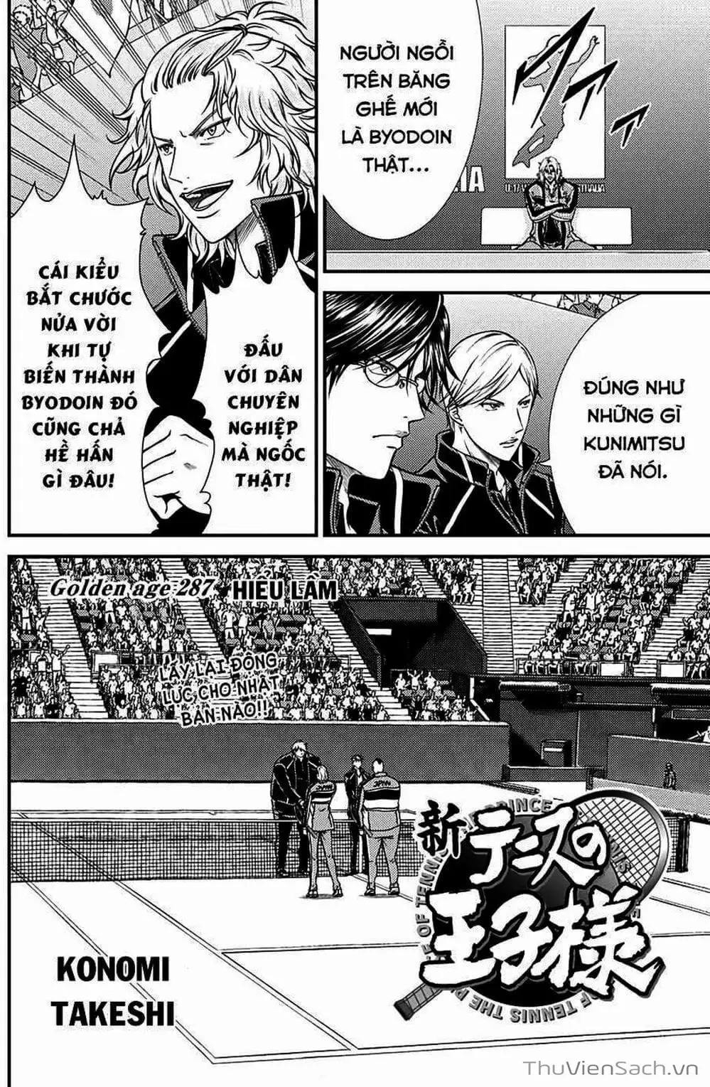 Truyện Tranh Hoàng Tử Tennis - Prince Of Tennis trang 3